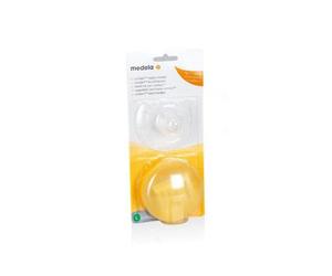 Medela Capelletti Seno Silicone L 2 Pezzi 24 Mm