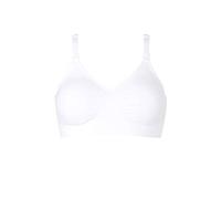 Medela Comfy, Reggiseno Gravidanza e Allattamento, con Fascia Super Elastica, Tessuto Leggero e Traspirante, si Adatta al Seno, Crea una Silhouette Gradevole, Taglia M, Bianco