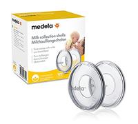 Medela Coppette Raccoglilatte in Silicone, Senza BPA, Design Morbido e Flessibile per un Elevato Comfort, Confezione da 2 Pezzi