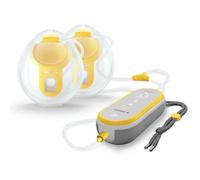 Medela Freestyle Hands-Free - Tiralatte elettrico doppio indossabile per estrarre il latte, 1 kit