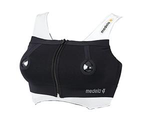Medela Medela - Bustino Easy Expression, taglia S, colore: nero, 1 pezzo