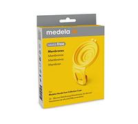 Medela Membrane a mani libere, 2 membrane in silicone, accessori per pompe Medela Handfree, accessori per tazze di raccolta mani libere