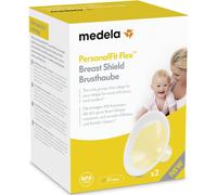 Medela Coppa per il Seno PersonalFit Flex, Più Latte e più Comfort Durante l'Estrazione, da Usare con Qualsiasi Tiralatte Medela, S, Bianco