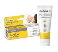 Medela Purelan Crema alla Lanolina per Capezzoli, Sollievo Rapido per Capezzoli Dolenti e Pelle Secca, a Base di Ingredienti Naturali, Ipoallergenica e Dermatologicamente Testata, Senza Profumo, 37 g