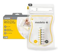 Medela Sacche Monouso Easy Pour per la Conservazione del Latte Materno, Capacità 210 ml, Design a Prova di Perdite con Protezione del Latte, Senza BPA, Confezione da 50 Pezzi