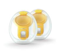 Medela Set di 2 coppette per la raccolta delle mani libere, compatibili con Freestyle Flex, pompa in stile con MaxFlow e Swing Maxi Electric Tiralatte