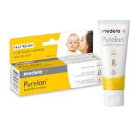 Medela Sollievo rapido della crema della lanolina dell'unguento 37g del capezzolo di Purelan per i capezzoli dolenti e la pelle