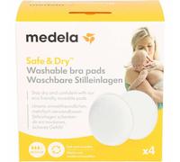 SAFE & DRY COPPETTA ASSORBILATTE LAVABILE 4 PEZZI
