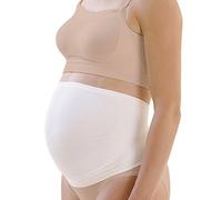 Medela Stützendes Bauchband Set di lingerie premaman da donna, bianco, XL