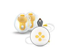 Medela Swing Maxi Hands-Free Tiralatte Elettrico Doppio, Design Portatile ideale in Viaggio, Facile e Intuitivo da usare, Compatibile con App Medela Family