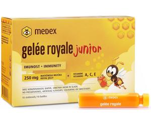 Medex Royal Jelly JUNIOR, gelatina reale fresca 10 St