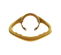 MedgAs Moto CNC Serbatoio Carburante Bracciolo Maniglia Maniglia Passeggero Posteriore for CFMOTO 450 SR SR-S 300 SS 800 NK 250 CL-X 700 MT 650 GT 450SR(Gold)