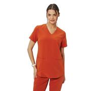 MEDHOODIE Casacca da donna Grace per il campo medico e infermieristico - Casacca con tre comode tasche - Abbigliamento professionale medico, Rooibos Tea, M