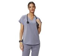 MEDHOODIE Casacca da donna Kendall per il medico e la cura - Casacca moderna e comoda con due pratiche tasche - Abbigliamento medico professionale, Lavanda latte, M