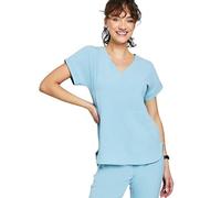 MEDHOODIE Casacca da donna Kendall per il medico e la cura - Casacca moderna e comoda con due pratiche tasche - Abbigliamento medico professionale, Blu polveroso, M