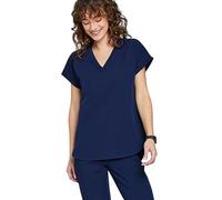 MEDHOODIE Casacca da donna Kendall per il medico e la cura - Casacca moderna e comoda con due pratiche tasche - Abbigliamento medico professionale, navy scuro, S