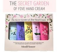Medi Flower Secret Garden Of Five Hand Cream 50 g (1,76 once) x 5 fragranza...