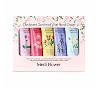 Medi Flower The Secret Garden Hand Cream 50 g set da 5 pezzi - SPEDIZIONE GRA...