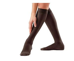 Medi® Gambaletto Sheer Soft Compressione Graduata 70 Denari 14 mmHg Elastico (Taglia I, Nero)