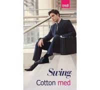 Medi GAMBALETTO UOMO COTTON MED 18 MM HG BLACK 1
