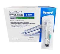 Medi-Inn Spritzen-Set per Hobby Lavori a Casa 100 Pezzi Sterile Set (Spritze-Kanüle) Conf. Sterile - 20 ml