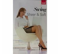 Medi Italia S&S Calze Autoreggenti 14 Colore Naturale 7005Sfa Taglia 6