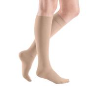 medi mediven elegance - 0240014 Calze a compressione da donna con punta chiusa | CCL2 | senza nastro adesivo | Beige | Taglia IV normale