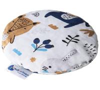 Medi Partners Cuscino termico con noccioli di ciliegia per bambini 180g rotondo 15cm ecologic 100% cotone calore + terapia del freddo (Boho)