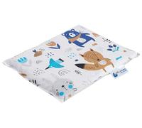 Medi Partners Cuscino termico microonde con noccioli di ciliegia 500g rettangolare 20x25cm 100% Cotone Riscaldante Cuscino Cervicale per terapia del freddo e del calore (Animali Boho)