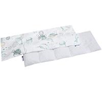 Medi Partners Cuscino termico microonde con noccioli di ciliegia grande 800g 60x20cm 100% Fodera Lavabile Cotone Riscaldante Cuscino Cervicale per terapia del freddo e del calore (Oceano)