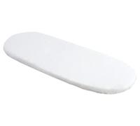 Medi Partners Lenzuola Lettino Culla 86x40 Lenzuolo Navicella Neonato Carrozzina con Angoli - 100% Cotone Passeggino Materasso Fitted Sheet Coprimaterasso (Bianco)