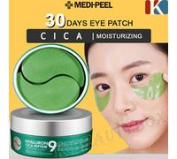 MEDI PEEL Hyaluron Cica Peptide 9 Ampolle Cerotto Occhi 60pz Idratazione Leni...