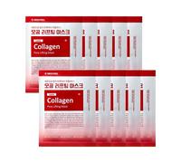 MEDI PEEL Red Collagen Pore Lifting Mask 30 ml x 10 pezzi anti invecchiamento...