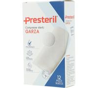 GARZA COMPRESSA MEDIPRESTERIL 12/8 FU 18X40CM 12 PEZZI