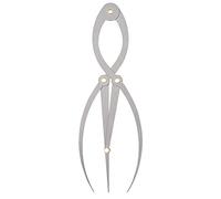 Media Aurea Con Per Caso Calibro Con Rapporto Qualità Superiore Calibro Equilibrio Posizionamento a Tre Punti Per Strumento Righello Sopracciglio Tatt