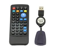 Media Remote Control Keyboard Center Controller Usb Receiver for Laptop Pc Systems