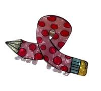 Media Size Penna Artiglio Dei Capelli Divertente Matita Colorata Forcina Dei Capelli Durevole Artiglio Clip Per Varie Acconci