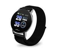Media-Tech MT871 Bluetooth 44mm IPS Argento Nero SpO2 Cardiofrequenzimetro Sonno Tonometria