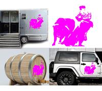 Media Verónica, Adesivo In Vinile, Versione Torero B