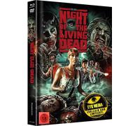 Mediabook Imbottito Night Of The Living Dead 1990 Cover H Blu-Ray DVD Tom Savini
