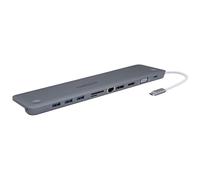 MEDIACOM DESKTOP USB-C TO HDMI + ETHERNET + DISPLAY PORT + CARD READER + AUDIO