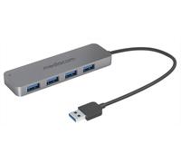 Mediacom - Hub Usb 3.0 4 Porte Alimentato Md-u102 MEDIACOM