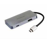 Mediacom MD-C311 hub e concentratore Mini DisplayPort Alluminio - Nouvo
