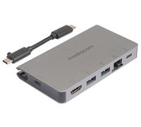 Mediacom MD-C315 Adattatore USB-C to HDMI/2USB3.0/GLAN/USB-C