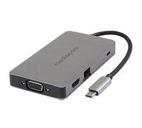 Mediacom MD-C318 Adattatore USB-C to HDMI/2USB3.0/SD/GLAN