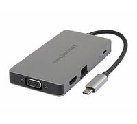 Mediacom MD-C318 docking station Con cavo USB 3.2 Gen 1 (3.1 Gen 1) Type-C Alluminio - Nouvo