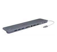 Mediacom MD-C322 docking station USB 3.2 Gen 1 (3.1 Gen 1) Type-C Grigio - Nouvo
