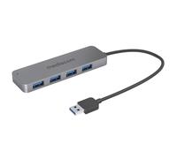 Mediacom MD-U102 hub di interfaccia USB 3.2 Gen 1 (3.1 Gen 1) Type-A 5000 Mbit/s Alluminio Mediacom