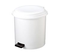 Medial - 906112 - Pattumiera a pedale Ruf - diametro 27 cm - altezza 34 cm - 12 L - bianco - Medial - 71001 - Conf. da 1 Pz. - 906112