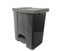 Medial - 912672 - Contenitore mobile Ecoconti - a pedale - 60 L - plastica riciclata - grigio - Medial - 97422 - Conf. da 1 Pz. - 912672